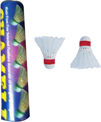 39% OFF on Vani Sports Dynamic Feather Shuttle - White
