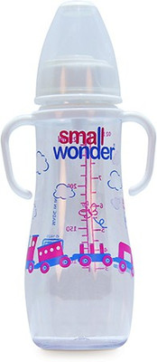 Small Wonder Twinkle Bottle - Food Grade Polycarbonate Bottle, BPA Free Liquid Silicone Teat, BPA Free Polypropylene Accessories