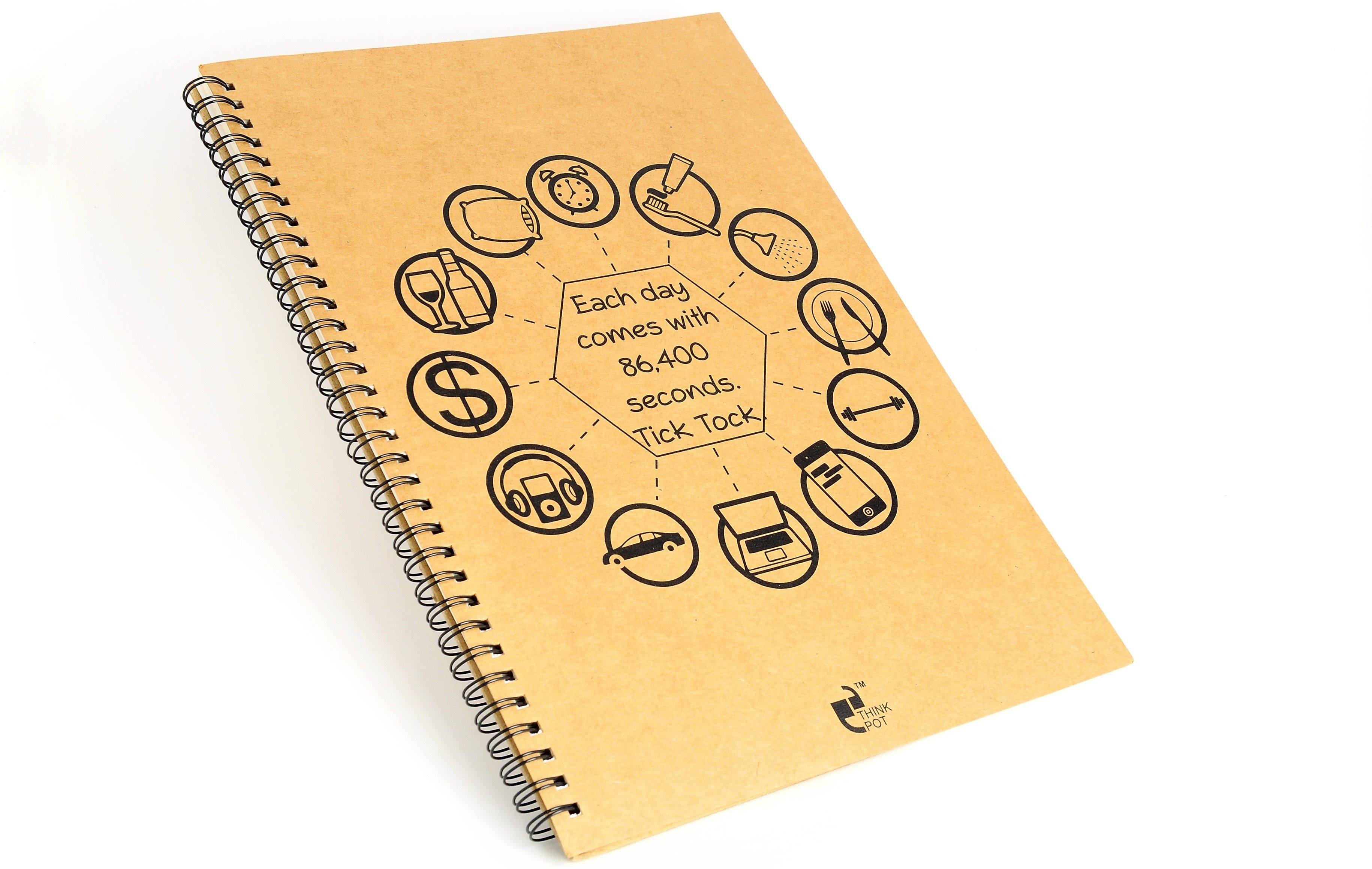 Thinkpot Each day comes with 86,400 seconds Sketch Pad Thinkpot Each day comes with 86,400 seconds Sketch Pad