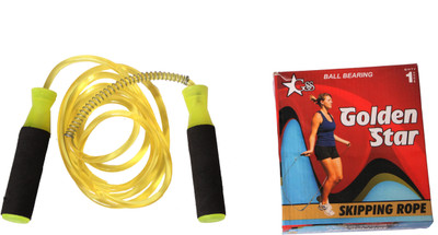 51% OFF on Golden Star Ballbearing Speed Skipping Rope 51% OFF on Golden Star Ballbearing Speed Skipping Rope