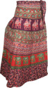Indiatrendzs Animal Print Women's Wrap Around Skirt: Skirt