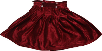 Romano Solid Girl's A-line Skirt Romano Solid Girl's A-line Skirt