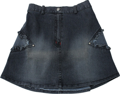 Romano Printed Girl's A-line Skirt