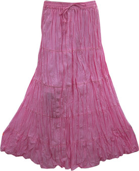 Indiatrendzs Solid Women's A-line Skirt: Skirt