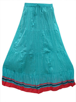 Indiatrendzs Solid Women's A-line Skirt: Skirt