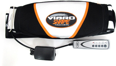 Vibroshaper Slimming Ab Fitness Fat Burner Vibration Belt Fitness Band (Black, Pack Of 1)