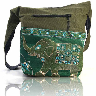 60% OFF on Little India Women Casual Green Polyester Sling Bag 60% OFF on Little India Women Casual Green Polyester Sling Bag