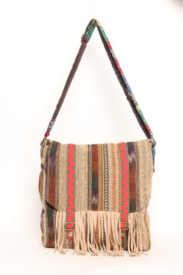 30% OFF on The House of Tara Women Casual, Evening/Party Polyester, Cotton Sling Bag