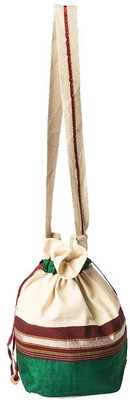 14% OFF on Avni Women Casual Blue, Green Canvas Sling Bag 14% OFF on Avni Women Casual Blue, Green Canvas Sling Bag