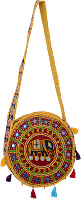 45% OFF on Famacart Girls Casual Yellow Cotton