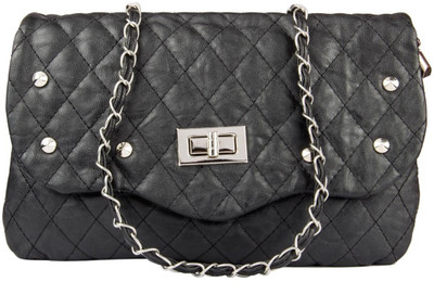 33% OFF on Lalana Women Casual Black PU Sling Bag 33% OFF on Lalana Women Casual Black PU Sling Bag