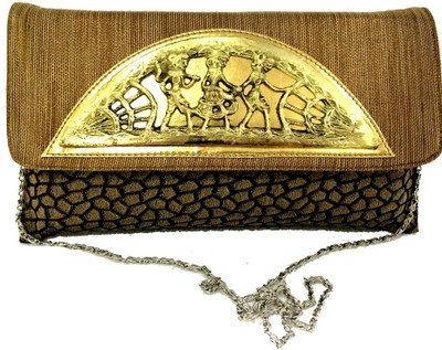 20% OFF on Craftstages Women Casual Brown Jute Sling Bag