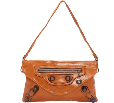 20% OFF on Khoobsurati Women Evening/Party Brown PU Sling Bag