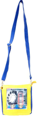 16% OFF on Craftstages Women Casual Yellow PU Sling Bag 16% OFF on Craftstages Women Casual Yellow PU Sling Bag