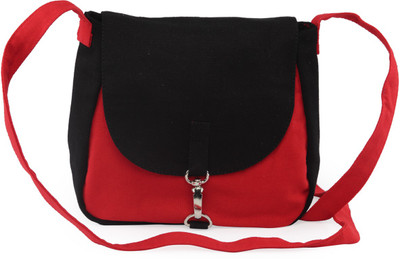 42% OFF on Vogue Tree Women Casual Black Canvas Sling Bag 42% OFF on Vogue Tree Women Casual Black Canvas Sling Bag