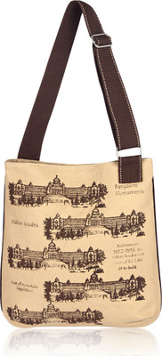 Beenthere Men, Women Casual Khaki Canvas Sling Bag Beenthere Men, Women Casual Khaki Canvas Sling Bag