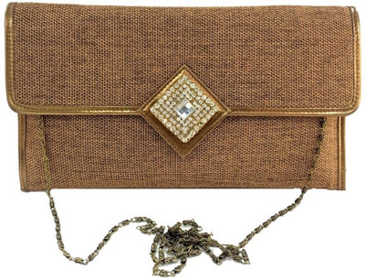 16% OFF on Craftstages Women Casual Brown Jute Sling Bag
