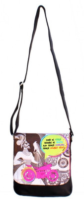 Shor Sharaba Men, Women Casual, Evening/Party PU, Satin Sling Bag