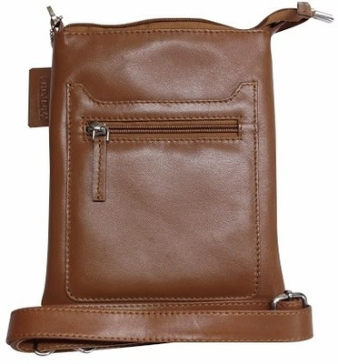 11% OFF on Chimera Leather Women Tan Genuine Leather Sling Bag 11% OFF on Chimera Leather Women Tan Genuine Leather Sling Bag