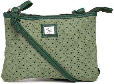 Nyk Women Casual, Formal Green PU