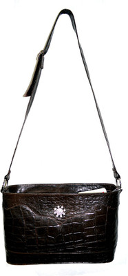 58% OFF on Saiva Women Casual, Evening/Party, Festive, Formal Brown Genuine Leather Sling Bag