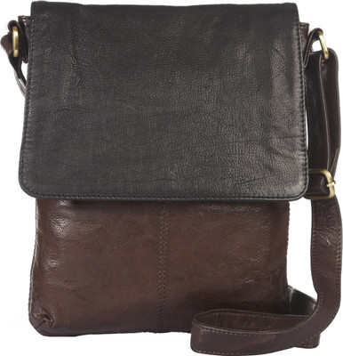 10% OFF on Sellini Women Casual Brown Genuine Leather Sling Bag 10% OFF on Sellini Women Casual Brown Genuine Leather Sling Bag