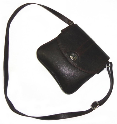 20% OFF on Starco Men, Women Black Genuine Leather Sling Bag 20% OFF on Starco Men, Women Black Genuine Leather Sling Bag