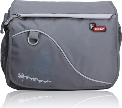 50% OFF on F Gear Men, Women Casual Grey, Silver Polyester Messenger Bag