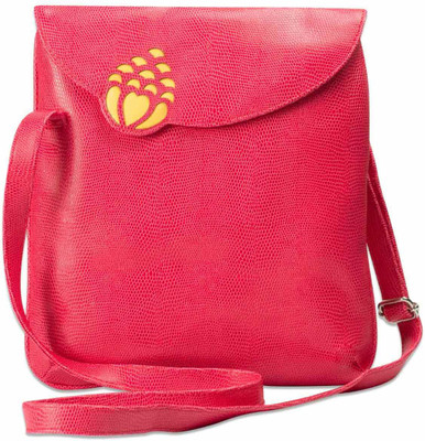67% OFF on DHC Women Casual Pink, Yellow PU Sling Bag 67% OFF on DHC Women Casual Pink, Yellow PU Sling Bag