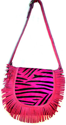 69% OFF on Saiva Women, Girls Casual, Evening/Party, Festive, Formal, Sports Pink Genuine Leather Sling Bag