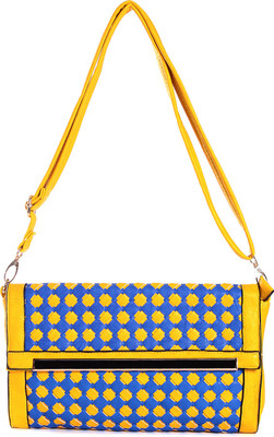 60% OFF on Eleegance Women Casual Yellow PU Sling Bag 60% OFF on Eleegance Women Casual Yellow PU Sling Bag