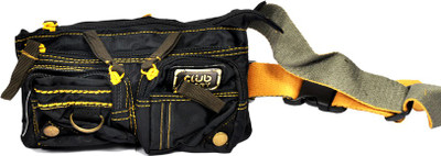 70% OFF on Club Sport Boys, Girls Casual Black, Yellow Polyester Sling Bag