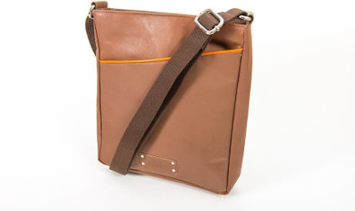 Quero Women Casual Brown Genuine Leather Sling Bag Quero Women Casual Brown Genuine Leather Sling Bag