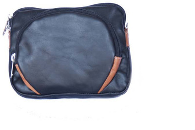 Matrix Women Casual Black Genuine Leather Sling Bag