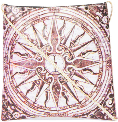 The House of Tara Women Casual, Evening/Party Multicolor Polyester Sling Bag