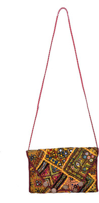 73% OFF on Urban Style Girls Festive Multicolor Cotton Sling Bag