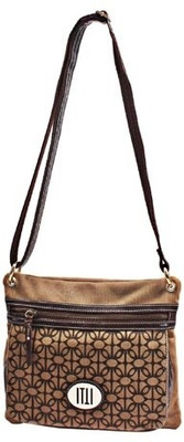 54% OFF on Ivory Tag Women Brown Leatherette, Canvas