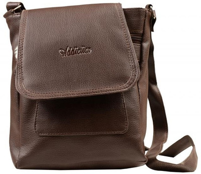 23% OFF on Leaf Women Brown PU