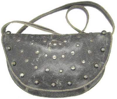 19% OFF on IESD Girls Casual Black Genuine Leather Sling Bag