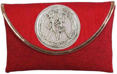 34% OFF on Craftstages Women Casual Maroon Jute Sling Bag