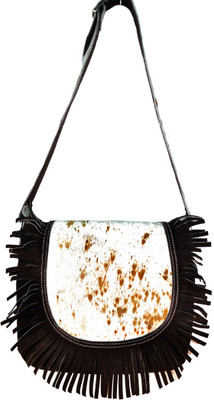 69% OFF on Saiva Women, Girls Casual, Evening/Party, Festive, Formal, Sports Brown Genuine Leather Sling Bag