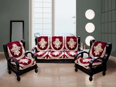 41% OFF on Furnishing Kingdom Polycotton Sofa Cover