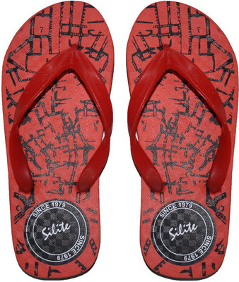 61% OFF on Edazo Red With Black Txture Flip Flops 61% OFF on Edazo Red With Black Txture Flip Flops