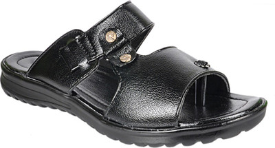 60% OFF on Nonch Le Black Trendy Slippers