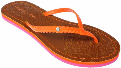 40% OFF on Tangerine Toes Two Tone Stud Flip Flops