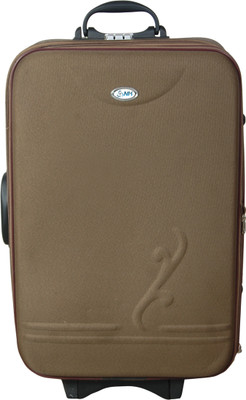 50% OFF on NK Double Tone Expandable Small Travel Bag - Medium Brown 50% OFF on NK Double Tone Expandable Small Travel Bag - Medium Brown