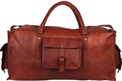 2% OFF on Rustic Town Men's Leather Duffle 22 Small Travel Bag - Medium Brown 2% OFF on Rustic Town Men's Leather Duffle 22 Small Travel Bag - Medium Brown
