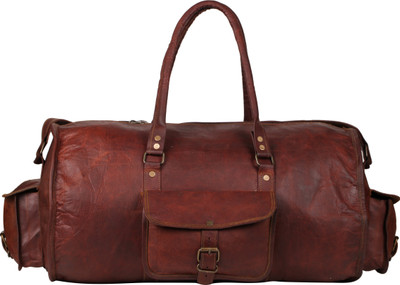4% OFF on Rustic Town Leather Duffle 20 Small Travel Bag - Medium Brown 4% OFF on Rustic Town Leather Duffle 20 Small Travel Bag - Medium Brown
