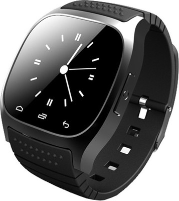 Qtec Qtec smart watch SW315 Smartwatch (Black, Blue Strap) 
