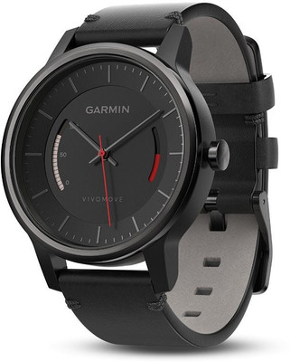 Garmin Vivomove Classic Smartwatch (Black Strap) 